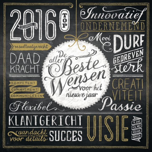 TDW Advies wenst u fijne dagen en een goed 2016